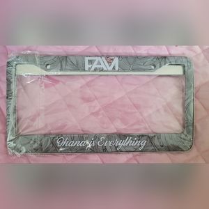 FAM Vehicle License Plate